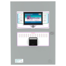 HOCHIKI AP-2ASKS Panel de incendio direccionable de 2 lazos - corriente de bucle de 500 mA - 4 circuitos de sirena programables,