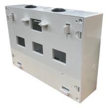 HOCHIKI EK-BBOX-01 Caja posterior de módulos - 2 x conexiones de prensaestopas - Diseño estético. - Conexiones ciegas de 4 x 20