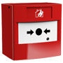 HOCHIKI EK-WL8-CP Pulsador de alarma manual vía radio  - Amplitud/frecuencia con optimización automática - Elemento reseteable - (2)