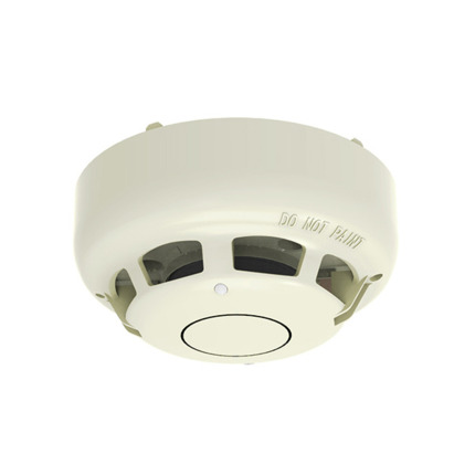 Comprar Hochiki FOC-562 ATJ-EN-WHT Detector Hochiki térmico-termovelocimétrico analógico. Indicadores visibles 360°. Direccionable electrónicamente. Sensibilidad variable. IP42. Policarbonato color blanco. EN54.