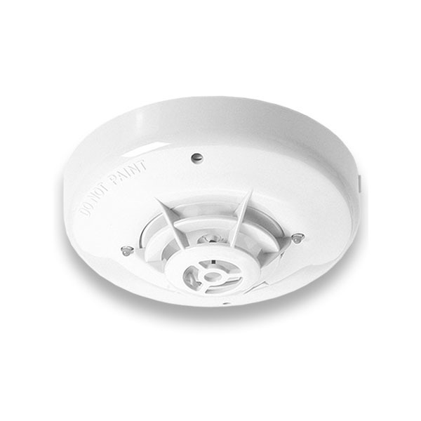 Hochiki FOC-590 DCD-AE3-WHT Detector Hochiki térmico-termovelocimétrico convencional. Incorpora un elemento de temperatura fija