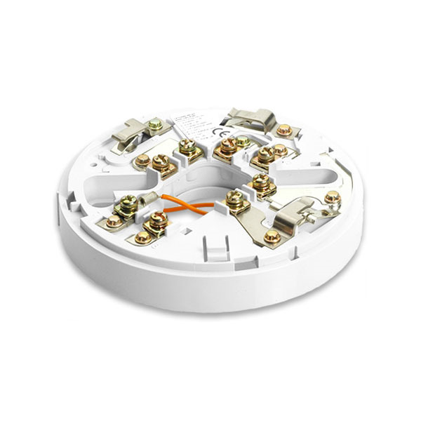 Hochiki FOC-596 YBO-R/6R-WHT Base de montaje estándar con salida de relé NA, totalmente compatible con los sensores Hochiki de l