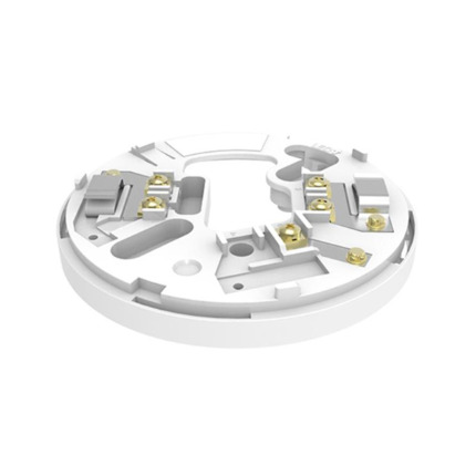 Comprar Hochiki FOC-832 YBN-R/3M-WHT-MARINE Base de montaje común analógica HOCHIKI aprobada para uso marino. Libre de electrónica. Compatible con los sensores ESP Marine. Contactos de acero inoxidable. Admite cables de 2,5 mm². Perfil delgado de solo 8