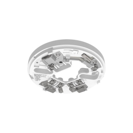 Comprar Hochiki FOC-843 YBV-R/4(WHT)BASE Base de montaje para detectores Hochiki SCI. Libre de electrónica. Contactos de acero inoxidable. Toma cables de 2,5 mm2. Perfil delgado: solo 8 mm. Facilidad para indicador remoto. Conexión rápida mediante abraza
