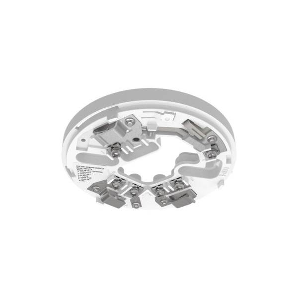 Hochiki FOC-843 YBV-R/4(WHT)BASE Base de montaje para detectores Hochiki SCI. Libre de electrónica. Contactos de acero inoxidabl