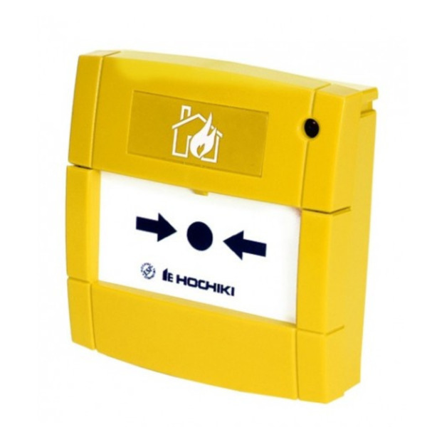 Hochiki FOC-93 HCP-E/Y(SCI) El modelo HCP-E/Y es un avisador manual totalmente compatible con el protocolo analógico direccionab