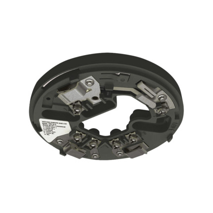 Comprar Hochiki FOC-942 YBV-R/4(BLK) Base de montaje para detectores Hochiki SCI. Libre de electrónica. Contactos de acero inoxidable. Toma cables de 2,5 mm2. Perfil delgado: solo 8 mm. Facilidad para indicador remoto. Conexión rápida mediante abrazadera