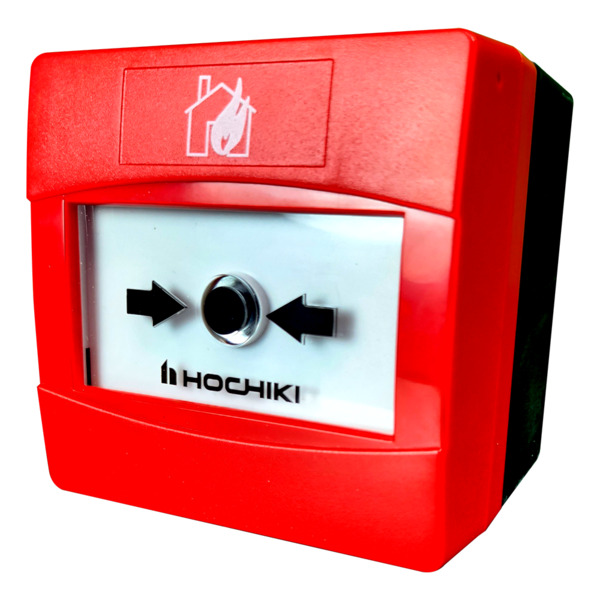 HOCHIKI ICP-W(SCI) Pulsador manual analógico de exterior - Aislador de cortocircuito integral - Indicador de advertencia "d
