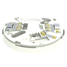 HOCHIKI YBV-R/4(WHT) Base de montaje del sensor SCI - Acepta cables de 2,5 mm2 - Perfil delgado: solo 13 mm - Contactos de cable