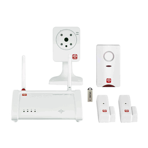 HOME8 OPL-C1S3 Kit de alarma doméstica Home8 - Conexión a internet / IP Cloud - Servicio solo bajo suscripción - Cámara IP / Ver