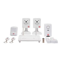 HOME8 OPL-C2S6 Kit de alarma doméstica Home8 - Conexión a internet / IP Cloud - Servicio solo bajo suscripción - 2 Cámaras IP /