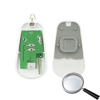 HOME8 OPL-PNB1301 Botón de pánico Home8 - Autoinstalable por código QR - Inalámbrico 433 MHz - Alcance 15 m en interior - Resist (4)