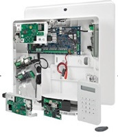 HONEYWELL C016-E1-K11GI Kit Central Galaxy Flex V3 12 a 50 zonas, Teclado Mk7, Módulo IP y GPRS. Grado 3