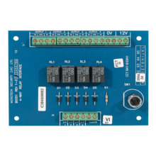 HONEYWELL C074 Módulo de 4 relés para la gama Galaxy. Caja plástica con tamper. Grado 3