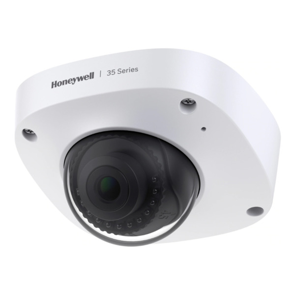 HONEYWELL HC35W25R3 MicroDomo IP Serie 35 5MP 2,8mm H265 WDR IR30m IP67 IK10 PoE 12Vdc Audio E/S NDAA
