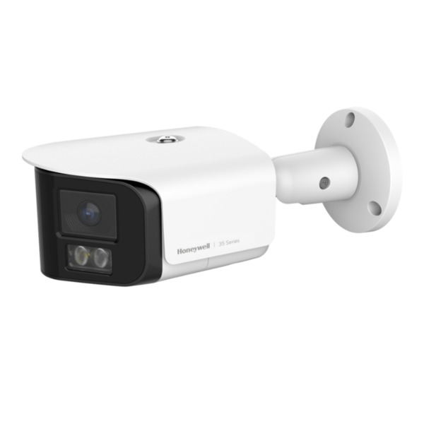 HONEYWELL HC35WMBAR1 Bullet IP serie 35 180° Dual-Sensor Dual-Light Color 2.4 mm H265 WDR IR30m IP67 PoE 12Vdc Audio E/S
