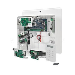 Comprar Honeywell HONEYWELL-160 C017-E1-K11GI Kit de central Galaxy Flex+ de Grado 3 de 100 zonas + Caja especial de Grado 3 para batería de 18AH + Módulo IP y GPRS + Teclado MK-7