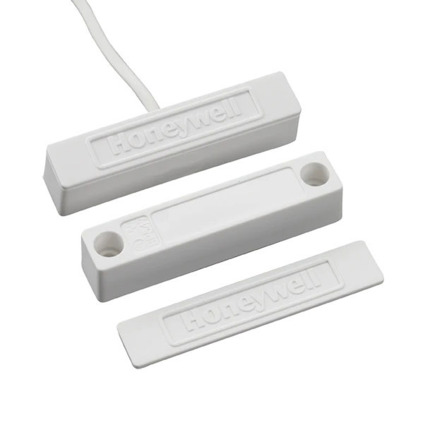 Comprar Honeywell HONEYWELL-191 4939SN-WH Contacto magnético multiplexado V-Plex de Honeywell para montaje en superficie. Auto-programable. Protegido contra humedad e impactos. Compatible con control/comunicador 4140XMPT-2 y VISTA120. Certificado EN50131