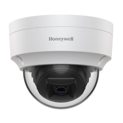 Comprar Honeywell HONEYWELL-201 HC30W45R3 Domo fijo IP de HONEYWELL de 5MP con Smart IR 30m, antivandálico apto para exterior. Formatos H.265, H.264, códec inteligente, MJPEG. Triple stream. CMOS 1/2,7" de 5MP. Resolución digital de 5MP@25/30IPS. Filtro