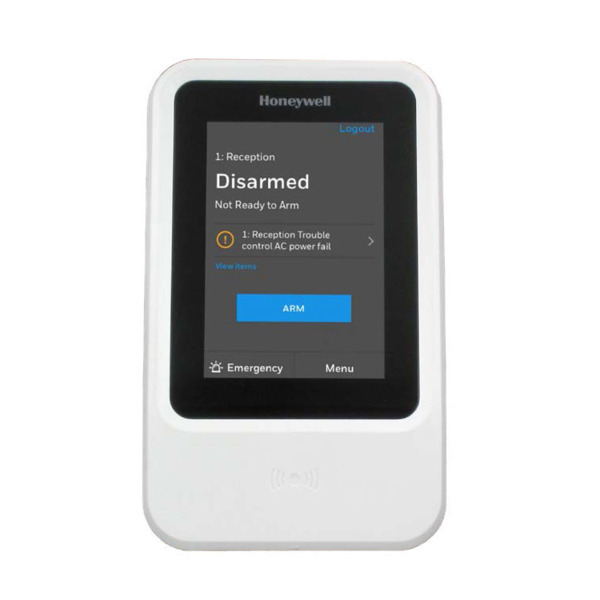 Honeywell HONEYWELL-236 MPIKTSPRX Teclado táctil con lector de proximidad para sistema MAXPRO. Dispone de lector de proximidad d