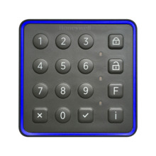 Honeywell HONEYWELL-276 LU4716BHONA Lector luminAXS MifareD OSDP con teclado de 16 botones. Tecnología de lectura MIFARE DESFire