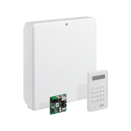 Comprar Honeywell HONEYWELL-300 C005-E1-K03I Kit Galaxy Flex 20 de Honeywell compuesto por:. 1x Central de Galaxy Flex v3 de 12 a 20 zonas HONEYWELL-33 (C005-L-E1). 1x Teclado alfanumérico HONEYWELL-6 (CP050-00-01). 1x Módulo de comunicación IP HONEYWELL