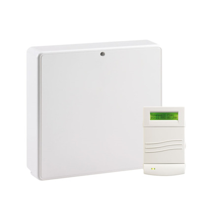 Comprar Honeywell HONEYWELL-304 C006-E1-K01 Kit HONEYWELL compuesto por:. 1x HONEYWELL-31 (C006-M-E1) Central Galaxy Flex V3 12 zonas ampliable hasta 50, caja mediana, Grado 2. 1x HONEYWELL-5 (CP037-01): Teclado LCD alfanumérico de 2 líneas de 16 caracte