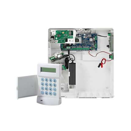 Comprar Honeywell HONEYWELL-310 C016-E1-K11I Kit HONEYWELL compuesto por:. 1x HONEYWELL-23 (C016-L-E1) Central Galaxy Flex V3 12 zonas ampliable hasta 50, Grado 3. 1x HONEYWELL-5 (CP037-01): Teclado LCD alfanumérico de 2 líneas de 16 caracteresde, Grado