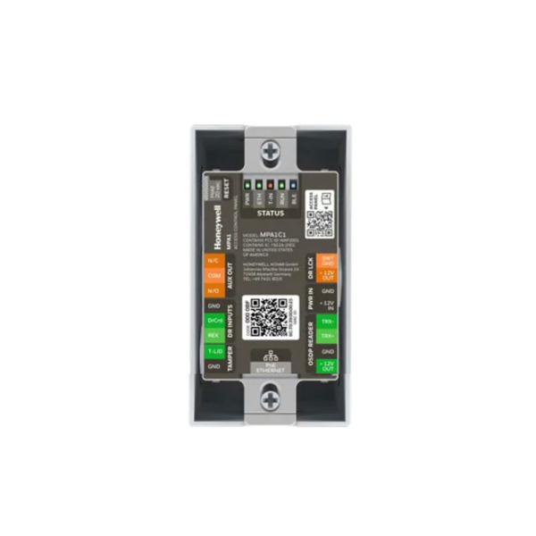 Honeywell HONEYWELL-321 MPA1C1 Panel de control de accesos MPA1 Smart Edge Miniature. Controladora IP para 1 puerta. Hasta 2 lec