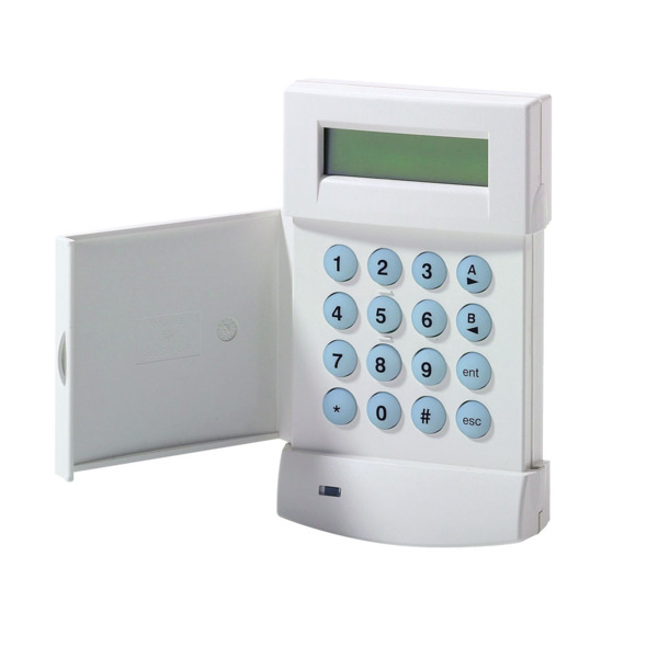 Honeywell HONEYWELL-5 CP037-01 Teclado LCD alfanumérico de 2 líneas de 16 caracteres. Teclas retroiluminadas. Zumbador incorpora