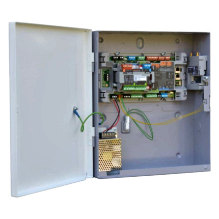 Comprar HONEYWELL MPIP2100EBX Panel MAXPRO Intrusión MPI2100E con caja y alimentador MPIBXM35