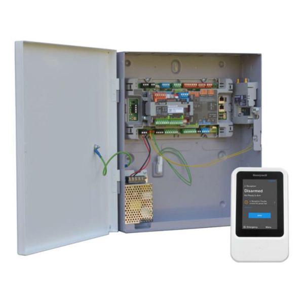 HONEYWELL MPIP2KIT02 KIT Central MPIP2000E + Caja MPIBXM35 * Consola Táctil MPIKTSPRX + Comunicador 4G MPICLTEE