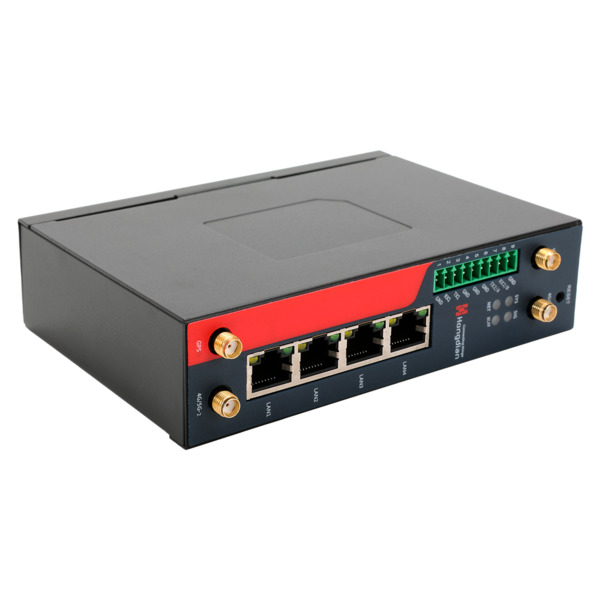 HONGDIAN HG-H7960-L4EA-CS-W-PSE Hongdian Router Industrial 4G - 4G Cat 4 - 4 puertos PoE+ Ethernet RJ45 10/100/1000  - 2 Ranuras (3)