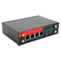 HONGDIAN HG-H7960-L4EA-CS-W-PSE Hongdian Router Industrial 4G - 4G Cat 4 - 4 puertos PoE+ Ethernet RJ45 10/100/1000  - 2 Ranuras (4)