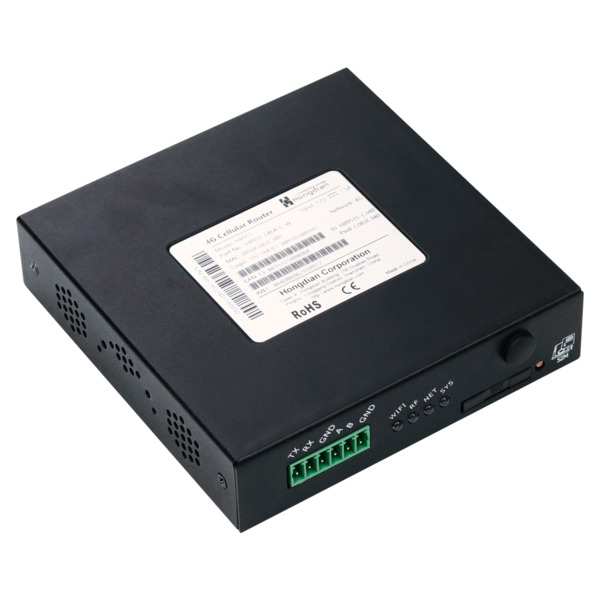 HONGDIAN HG-H8951-L4EA-S-WG Hongdian Router Industrial 4G - 4G Cat 4 - GPS - 2 puertos Ethernet RJ45 Fast Ethernet  - Ranura tar (1)