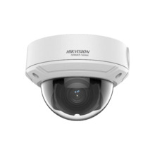 Domo IP HiWatchT de HIKVISION®. 4MP@20ips, H.265+/H.265. ICR, 0,005 lux, Smart IR 30m. Óptica motorizada de 2,8~12 mm. WDR 120dB