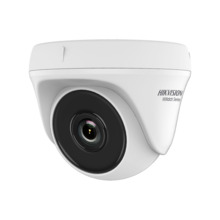 Domo fijo 4 en 1 Serie HiWatchT de HIKVISION® con iluminación Smart IR de 20 m para interior. CMOS de 1MP. Salida 4 en 1 (HDCVI/