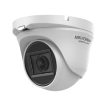 Domo fijo 4 en 1 Serie HiWatchT de HIKVISION® con iluminación Smart IR de 70 m para exterior. CMOS de 2MP. Salida 4 en 1 (HDCVI/