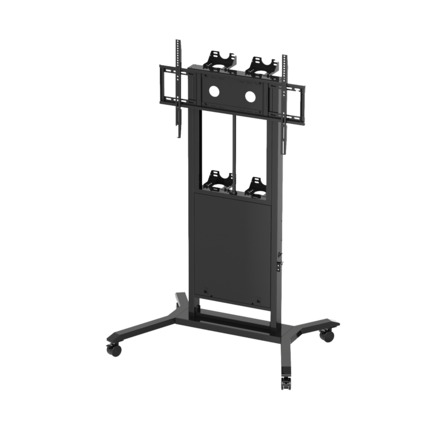 Comprar IBOARD IB-EST08-W2-WHEELS Soporte motorizado con ruedas - Peso soportado 100Kg - VESA 900x600mm - Altura ajustable