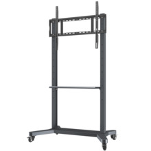 IBOARD IB-IBD3110-L Soporte a suelo con ruedas y bandeja - Peso soportado 100Kg - VESA 800x600mm - Altura ajustable