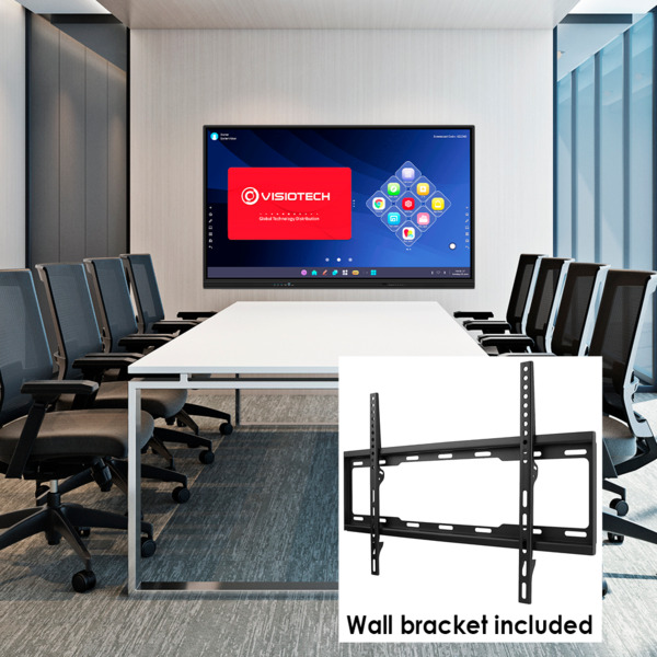 IBOARD IB-TE-MP-75E1-V3L Pantalla interactiva IBOARD 75&#039;&#039; 4K - Resolución 3840x2160 - Entradas HDMI, VGA, DP, Type-C, (5)