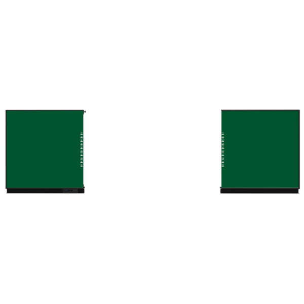 IBOARD IB-WB-YL75-GG Compatible con interactiva IB-TE-YL-75E2  - Pizarra lateral izquierda para tiza  - Pizarra lateral derecha (1)