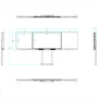 IBOARD IB-WB-YL86-GW Compatible con interactiva IB-TE-YL-86E2  - Pizarra lateral izquierda para tiza  - Pizarra lateral derecha (8)