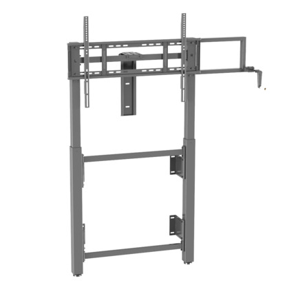 Comprar IBOARD IB-WH3193-W2 Soporte a suelo y pared con manivela - Peso soportado 80 Kg - VESA 900x600 mm - Altura ajustable