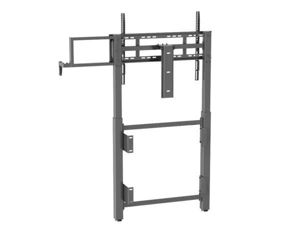 IBOARD IB-WH3193-W2 Soporte a suelo y pared con manivela - Peso soportado 80Kg - VESA 900x600mm - Altura ajustable (1)