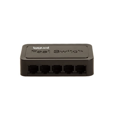 iggual FES500M Fast Ethernet Switch 5x10/100 Mbps