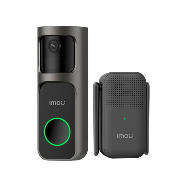 Imou IMOU-0037 imou-DB-2SP-3T0W/DS2S Videotimbre inalámbrico Imou Doorbell 2S con kit Chime DS2S. 3MP@15ips, H.265, visión noctu
