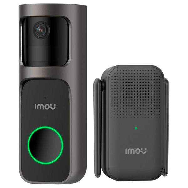 IMOU IMOU-DB-2SP-3T0W/DS2S Doorbell WiFi a bateria Imou 3 Megapixel 2K - Batería 5000 mAh - Lente 2.3 mm / IR 5m - Detección de