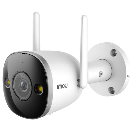 Comprar IMOU IPC-F42FEP-0280B-IMOU Cámara fija Bullet 2 4MP - WiFi 2.4 GHz  - 2.8mm / IR + Smart Color - Audio bidireccional / Sirena + Flash - Detección humanos - Apto para exterior / IP67