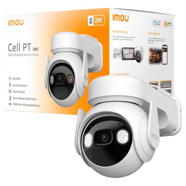 IMOU IPC-K9EP-3T0TE-EU-IMOU Cámara 4G a Bateria Imou 3 Megapixel - Movimiento y Seguimiento automático - Lente 3.6 mm / IR 30m / (7)